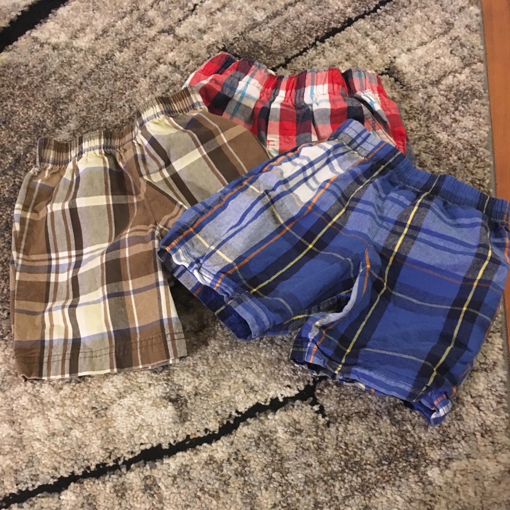 {Circo, Faded Glory & Healthtex} Plaid Short Lot